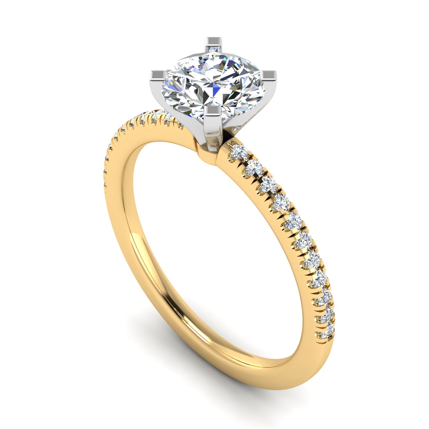 Carter Pave Engagement Ring